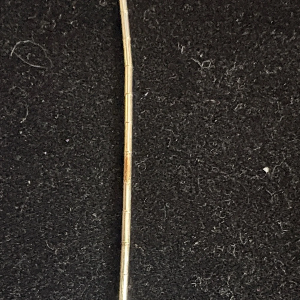 Vintage Mother of Pearl Silver Butterfly Pendant Necklace - Picture 4 of 7